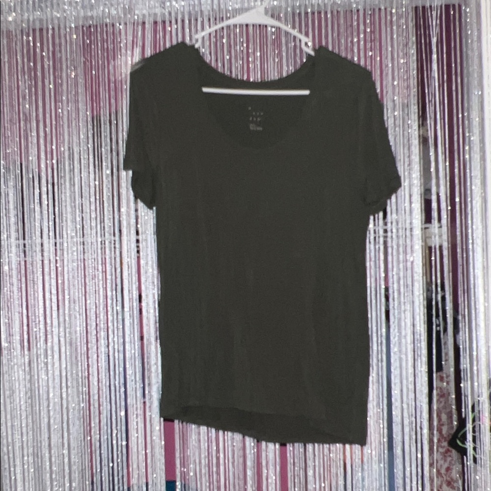 A New Day Black Short Sleeve Tee